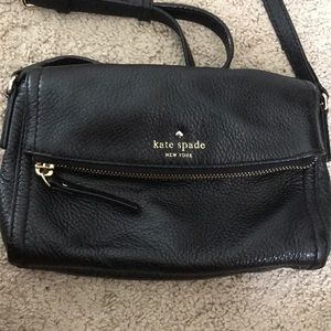 Small black Kate spade crossbody bag